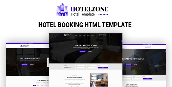 Hotel Booking HTML Template by mamunyou