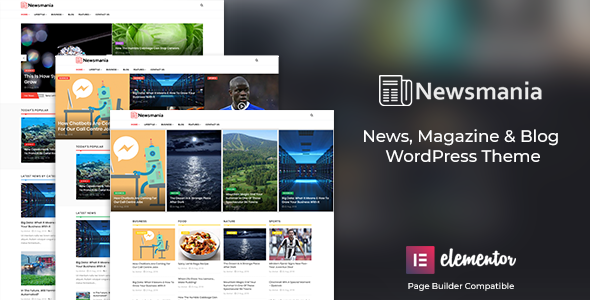 Newsmania - WordPress News & Magazine Theme by foxinfo