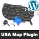 Interactive USA Map WordPress plugin