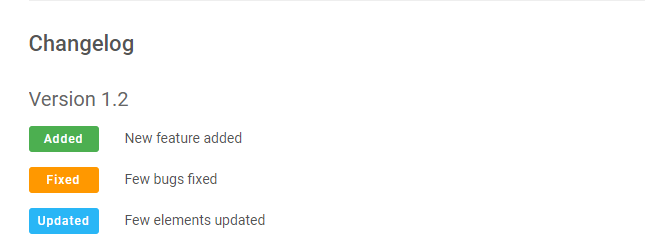 changelog