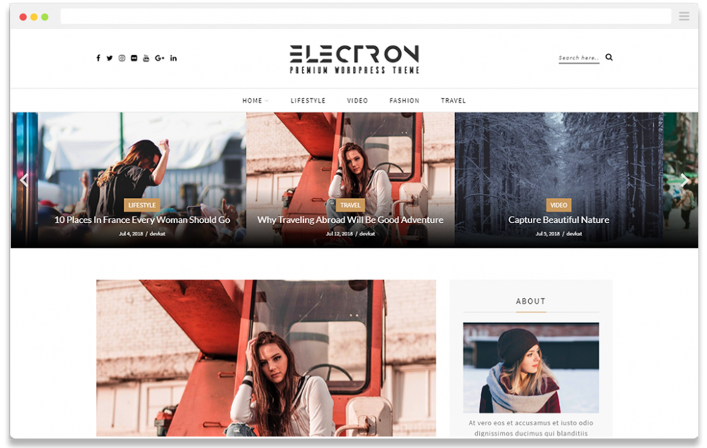WordPress Blog Theme